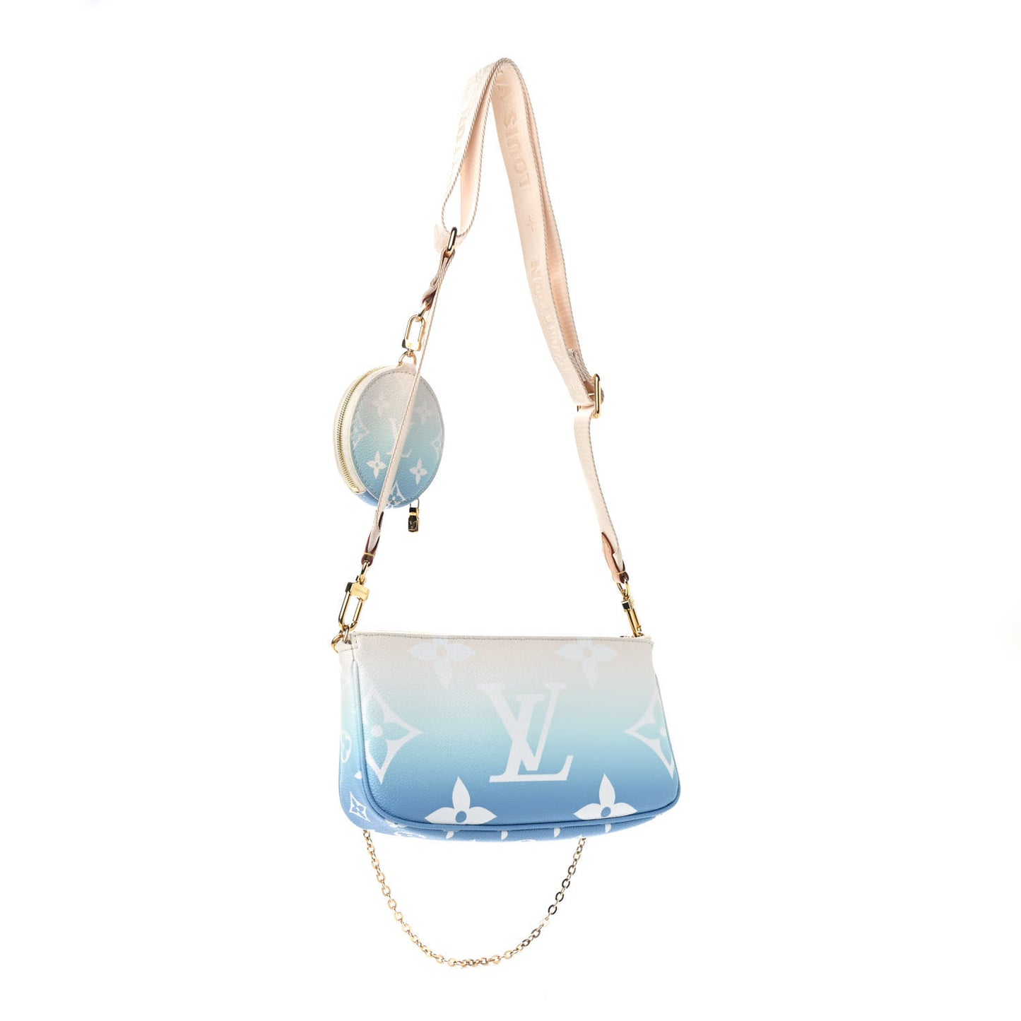 Monogram Giant By The Pool Multi Pochette Accessories Blue
