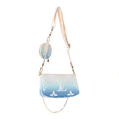 Louis Vuitton Monogram Giant By The Pool Multi Pochette Accessories Blue 3 of 8