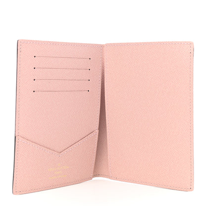 Louis Vuitton Monogram My LV World Tour Passport Cover Rose Ballerine 4 of 7