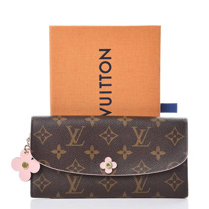 Louis Vuitton Monogram Bloom Flower Emilie Wallet 7 of 7