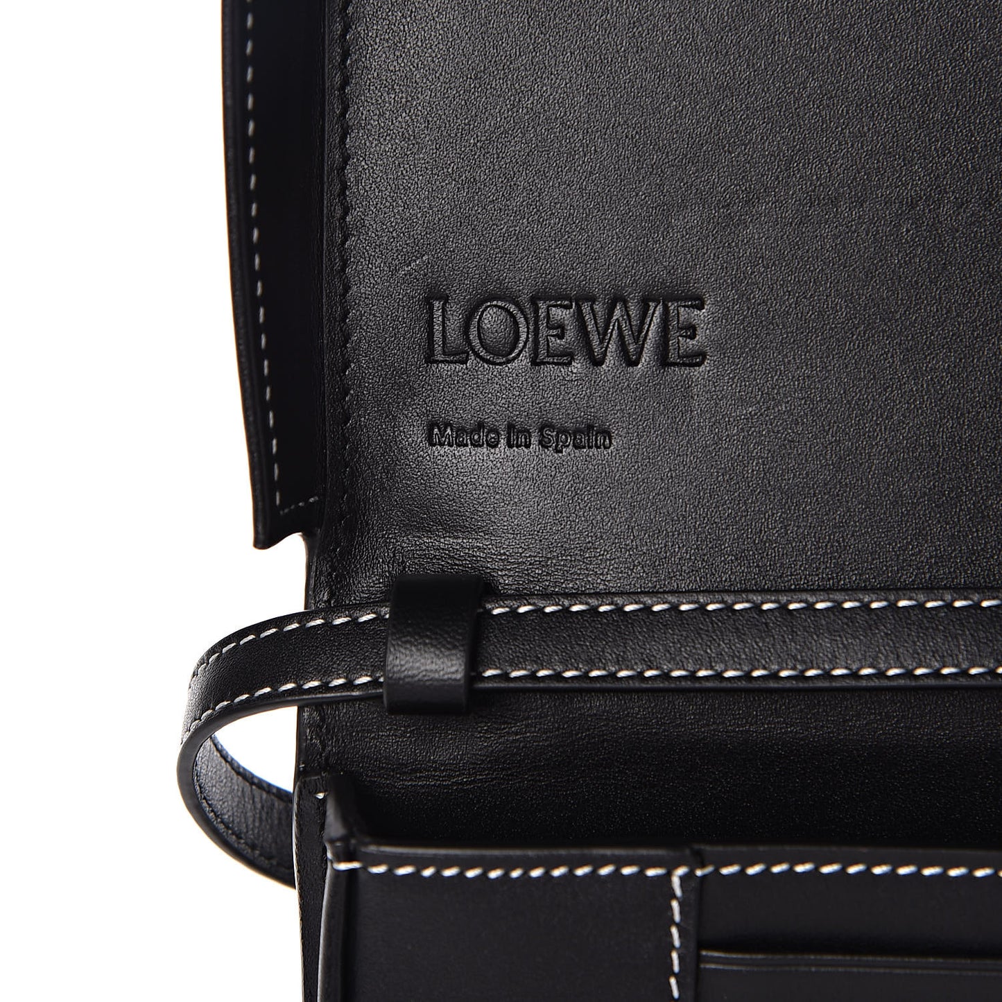 Soft Calfskin Heel Bag Black