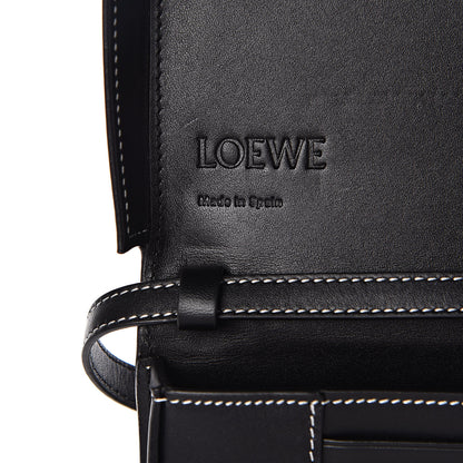 Loewe Soft Calfskin Heel Bag Black 6 of 10