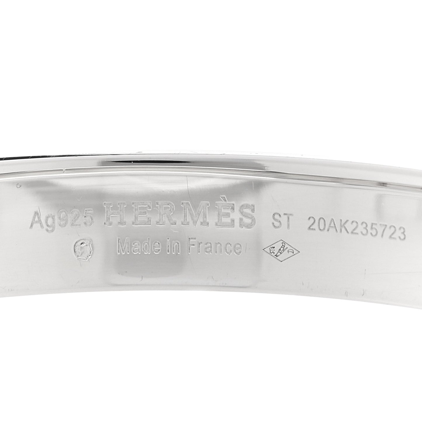 Sterling Silver PM Collier De Chien Bracelet ST