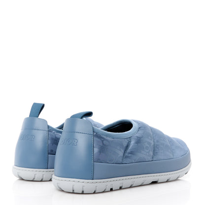 Christian Dior Nylon Oblique Mens Puffy Slippers 42 Blue 4 of 9