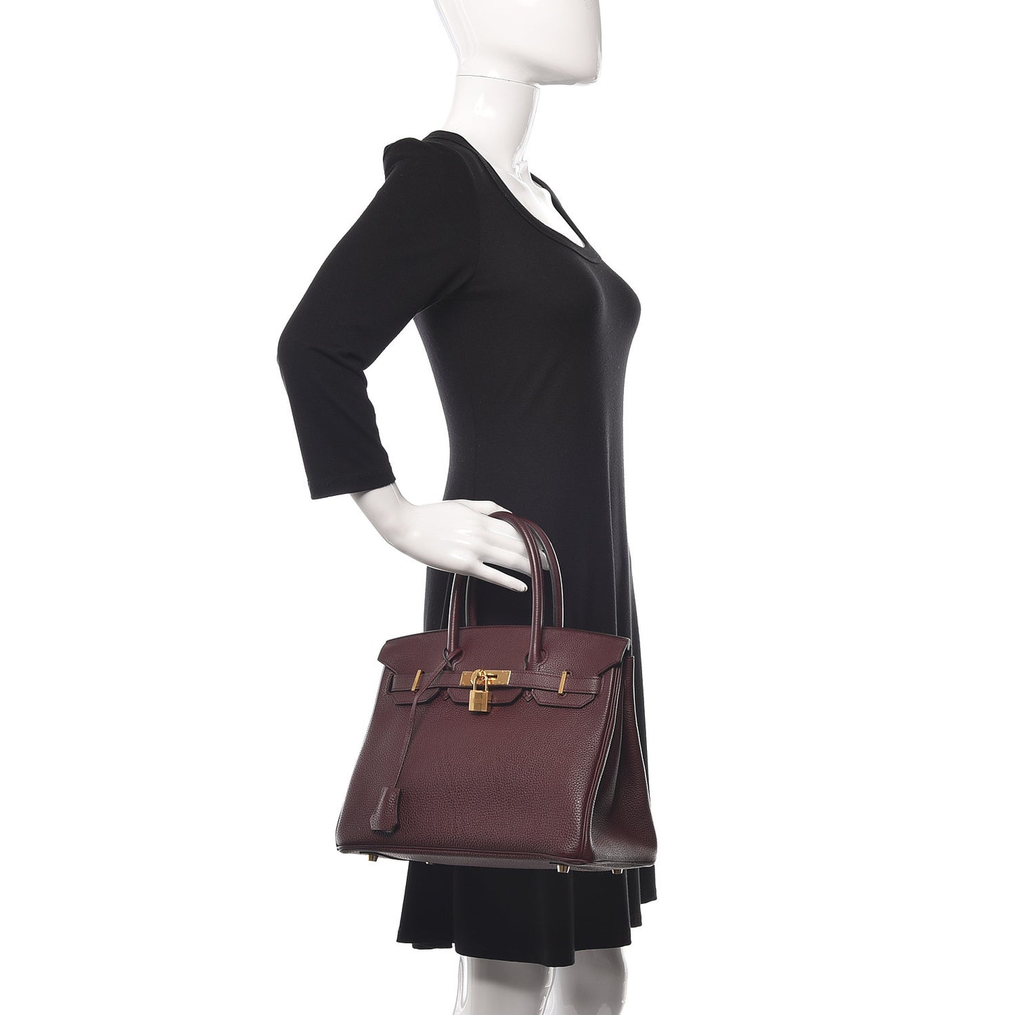 Togo Birkin 30 Bordeaux