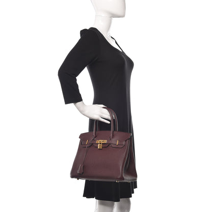 Hermes Togo Birkin 30 Bordeaux 2 of 41