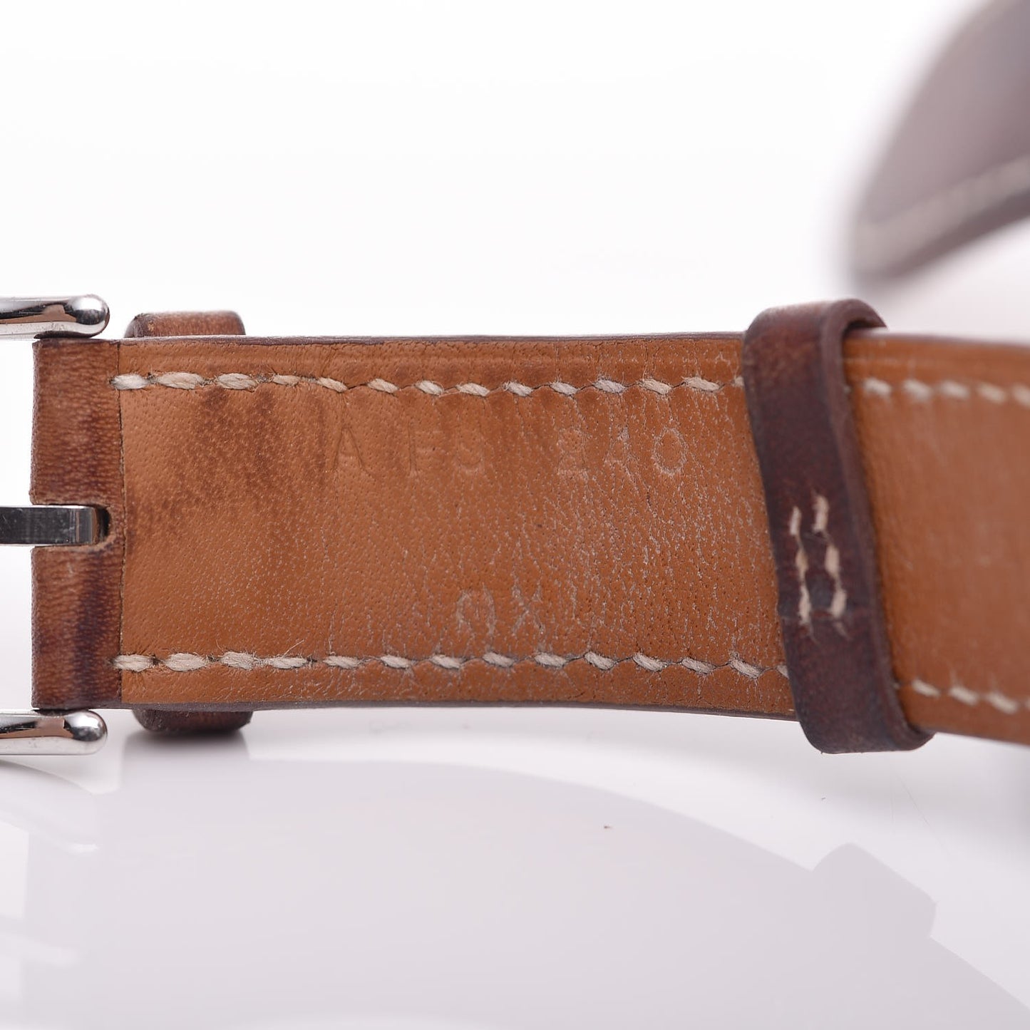 Barenia 38mm Apple Watch Double Tour Fauve