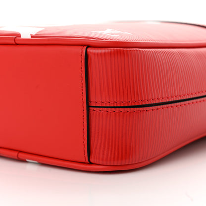 Louis Vuitton X SUPREME Epi Danube PM Red 9 of 11