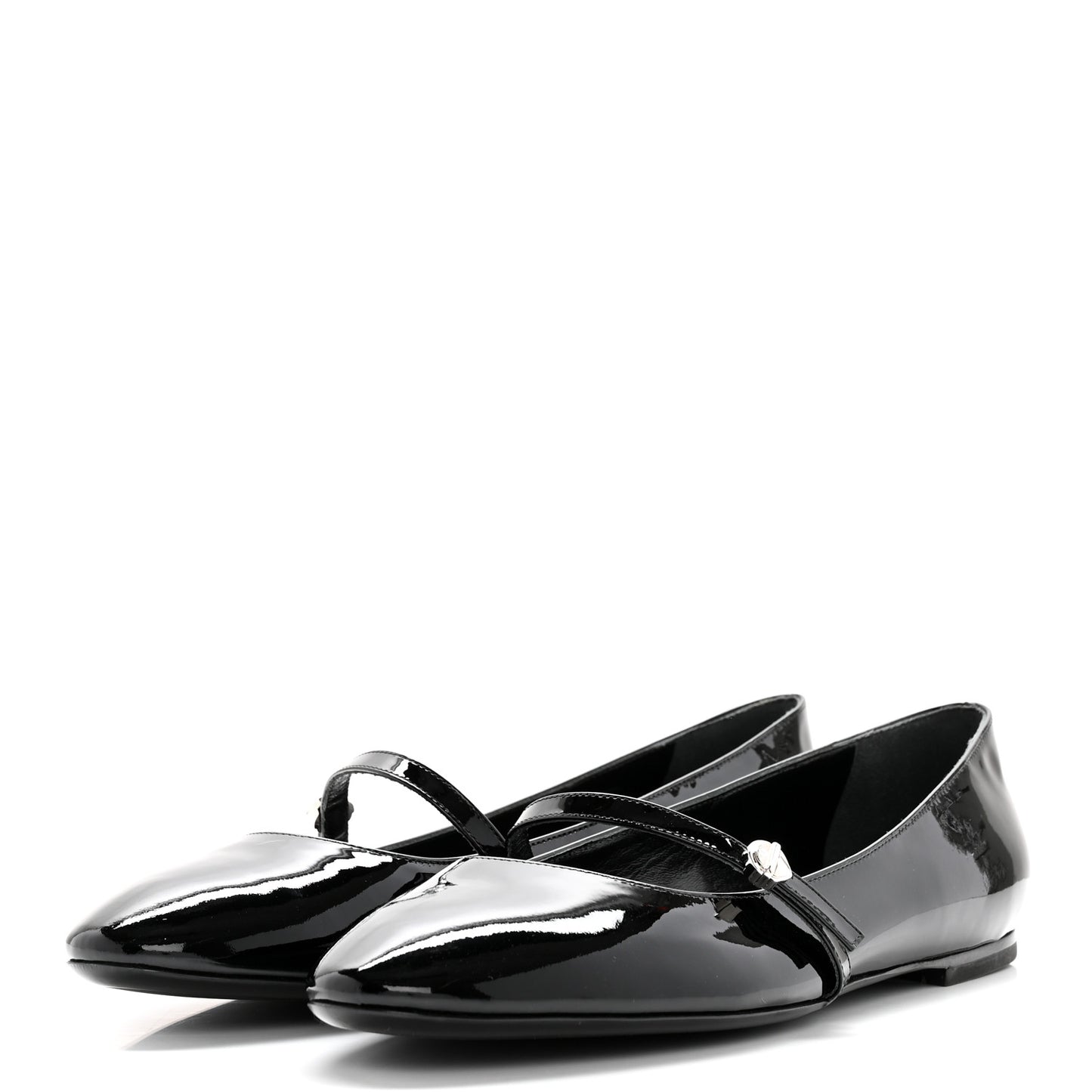 Patent Uniformes Ballerina Flat 41 Black