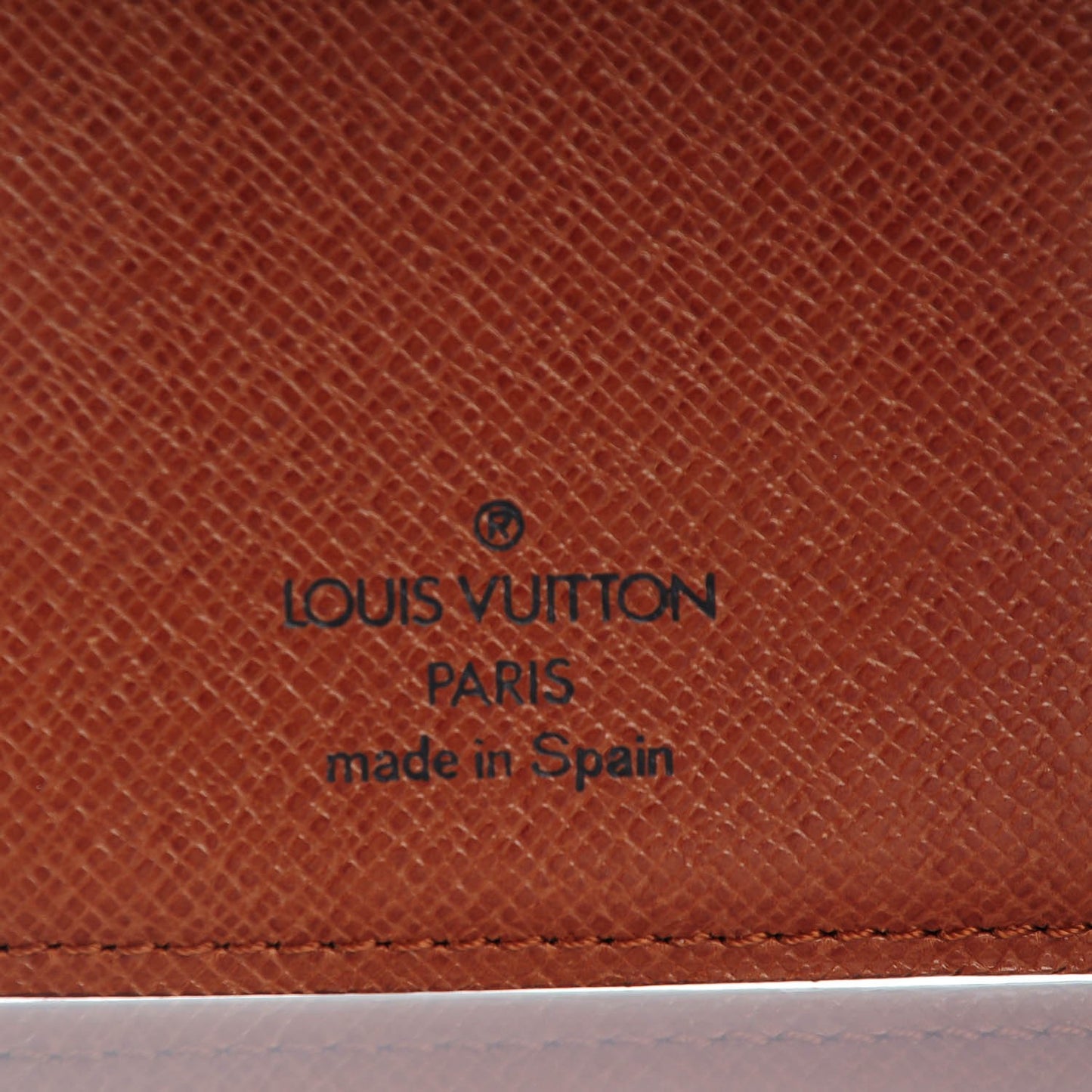 Monogram Small Ring Agenda Cover