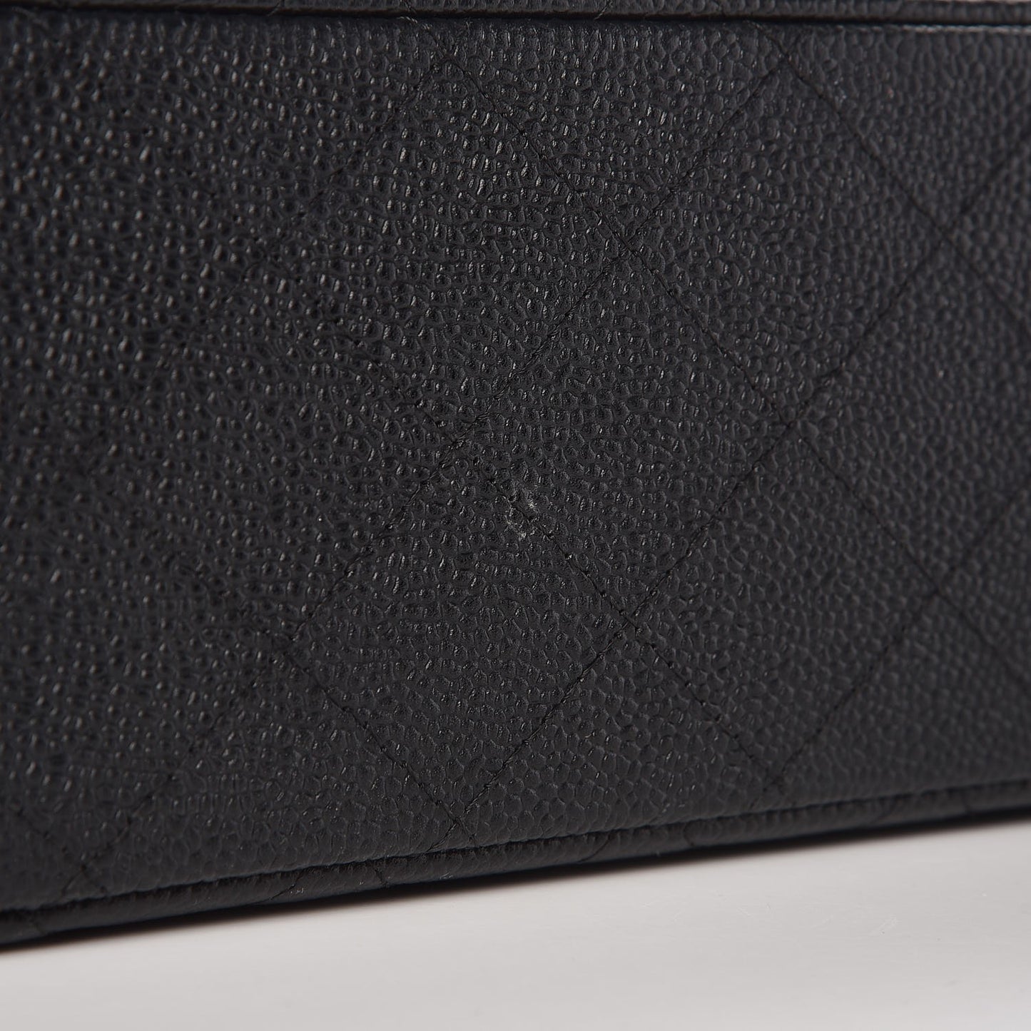 Caviar Quilted Maxi Double Flap Black