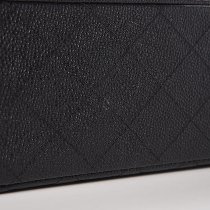 Chanel Caviar Quilted Maxi Double Flap Black 10 of 14