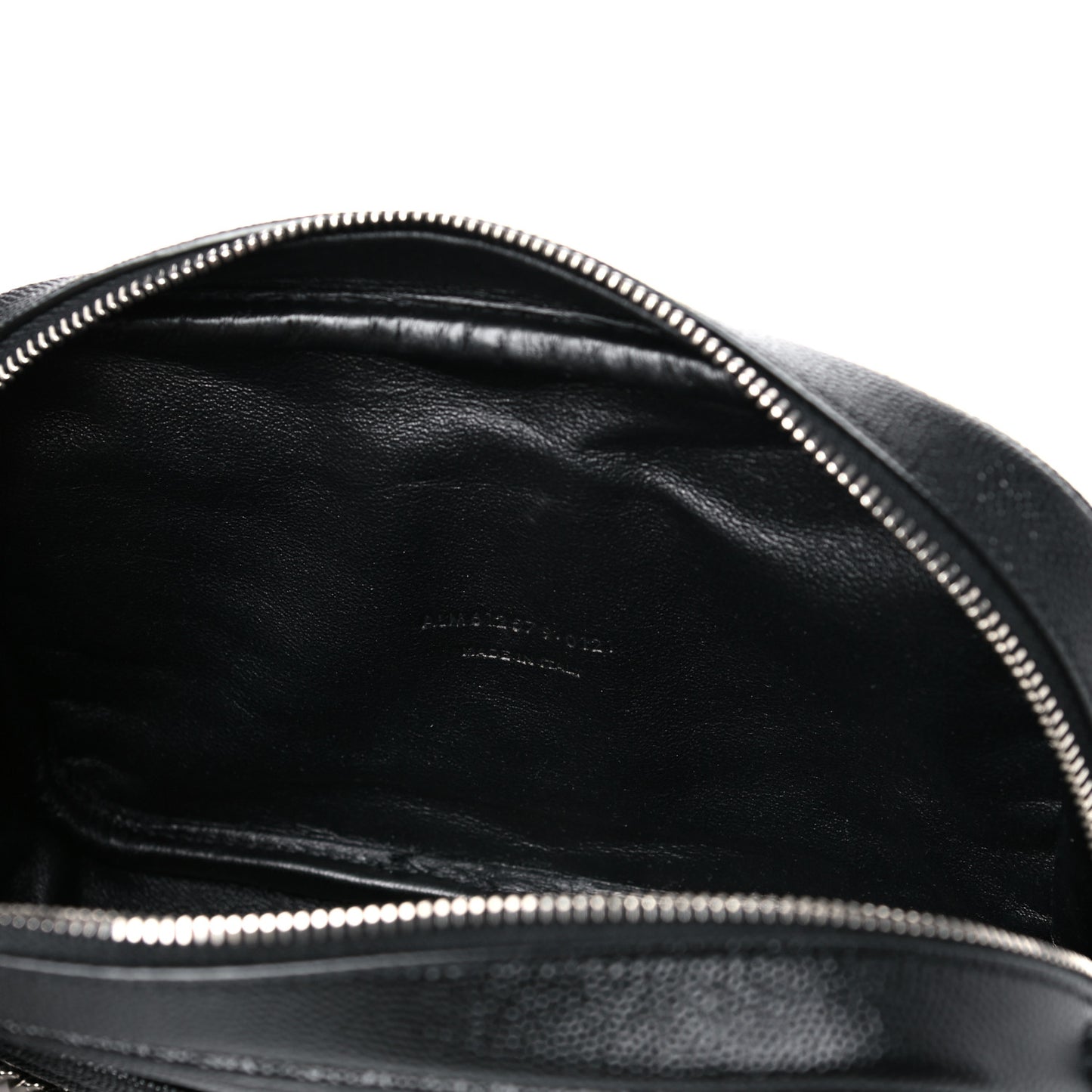 Grain De Poudre Matelasse Monogram Mini Lou Camera Bag Black