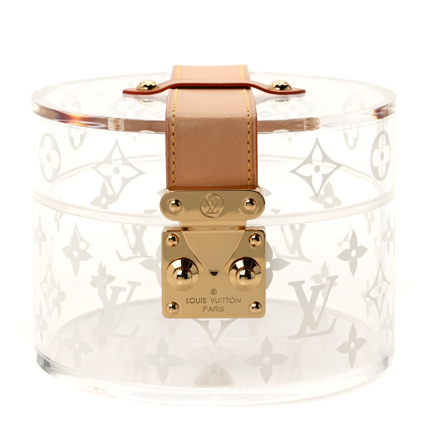 Louis Vuitton Transparent Plexiglass Box Scott 1 of 8