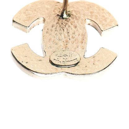 Chanel Pearl CC Earrings Gold 4 of 4