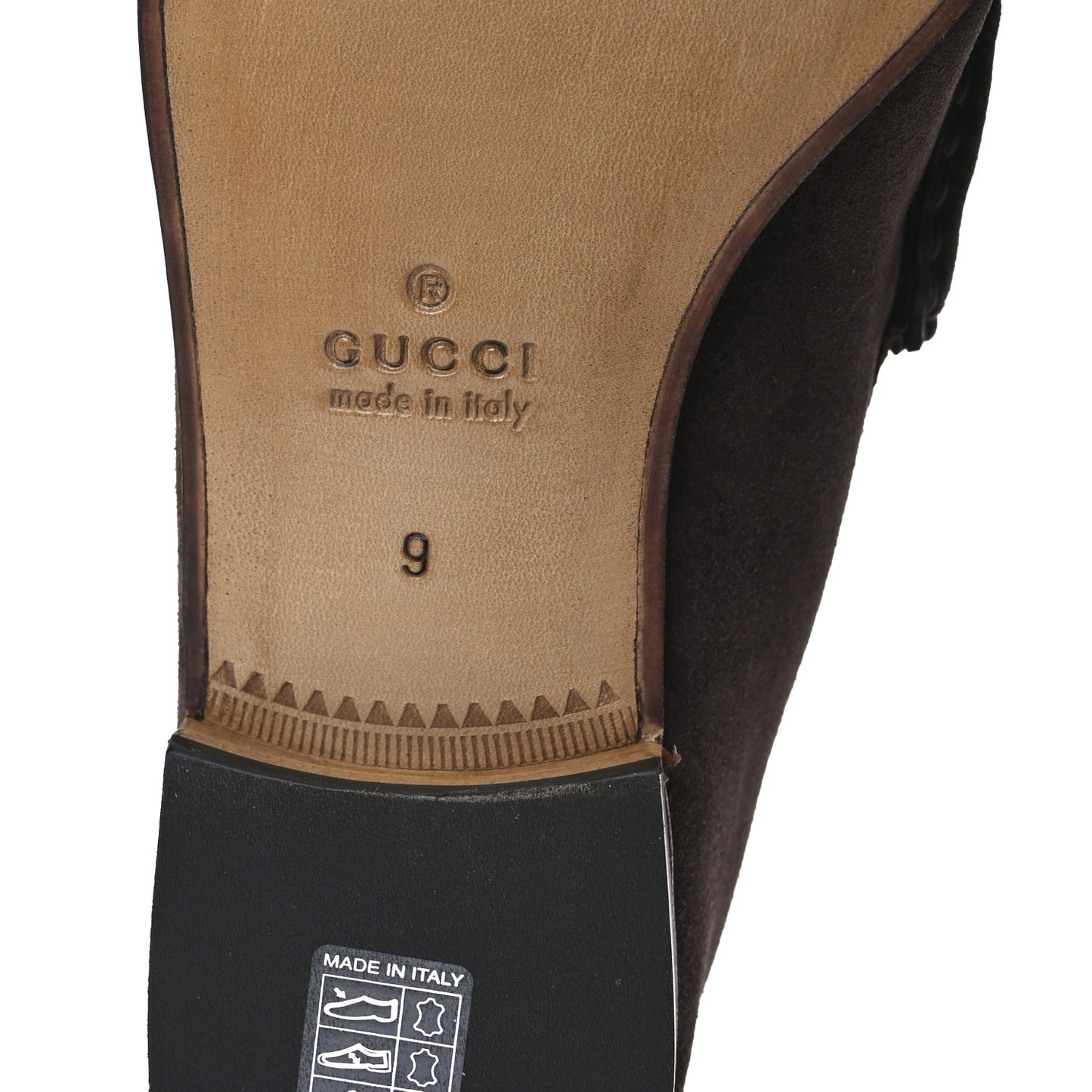Suede Mens Horsebit Loafers 9 Testa di Moro