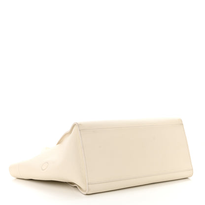 Tom Ford Grained Polyurethane Large Tara Tote Bag Chalk 4 of 15