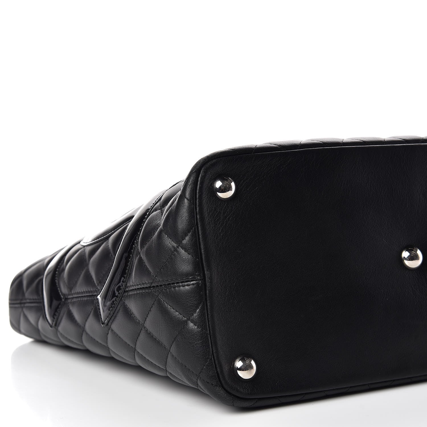 Chanel Calfskin Quilted Large Cambon Tote Black 10 of 15