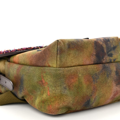 Chanel Washed Toile Large Graffiti On The Pavements Messenger Khaki Multicolor 11 of 11