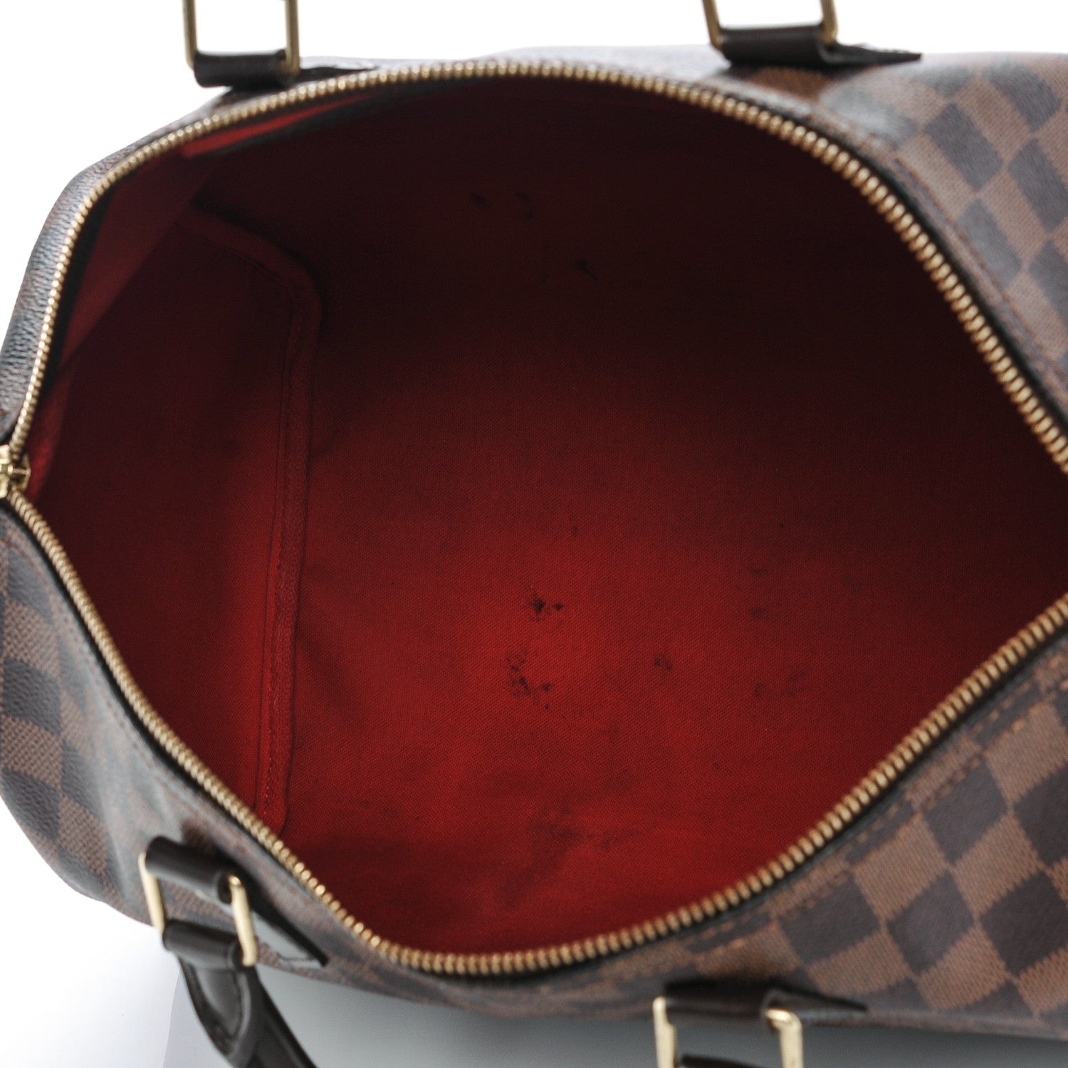 Louis Vuitton Damier Ebene Speedy 35 5 of 15