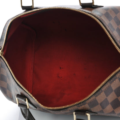 Louis Vuitton Damier Ebene Speedy 35 5 of 15