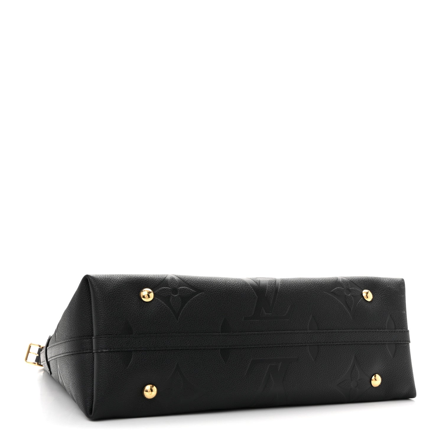 Louis Vuitton Empreinte Monogram Giant CarryAll MM Black 4 of 10
