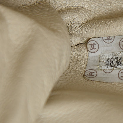 Chanel Caviar CC Shopper Tote Beige Clair 8 of 29