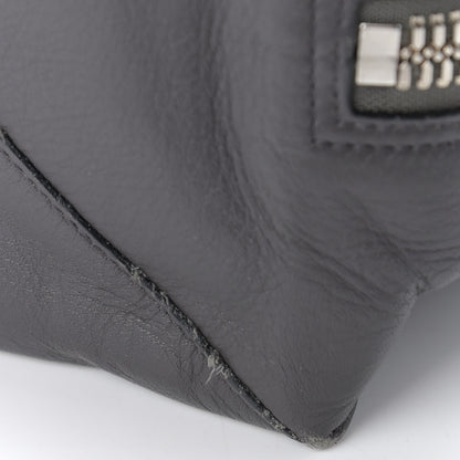 Balenciaga Veau Papier A4 Zip Around Tote Black Gris Fossile 11 of 12