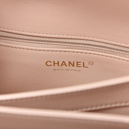 Chanel Lambskin Quilted Small Trendy CC Dual Handle Flap Bag Beige 8 of 11