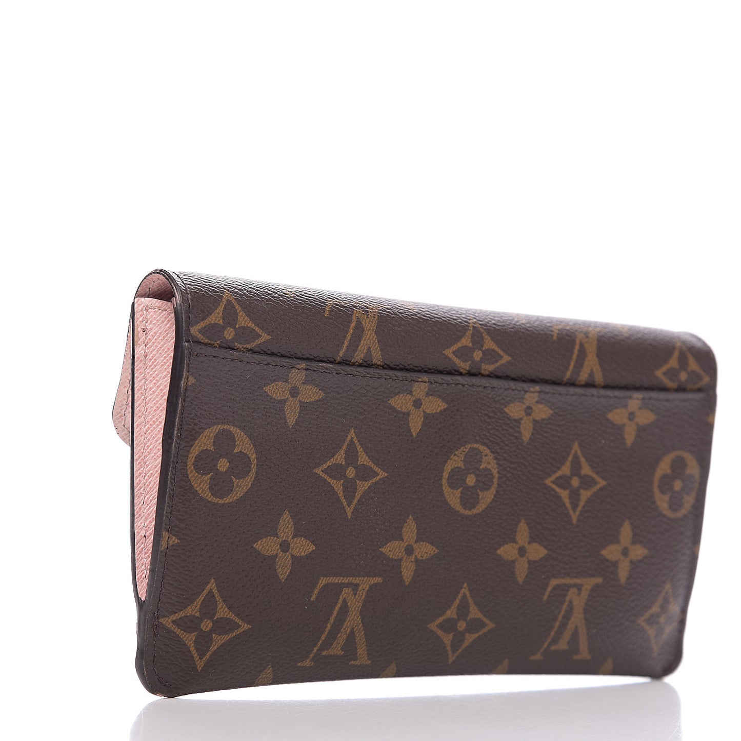 Monogram Jeanne Wallet Rose Ballerine