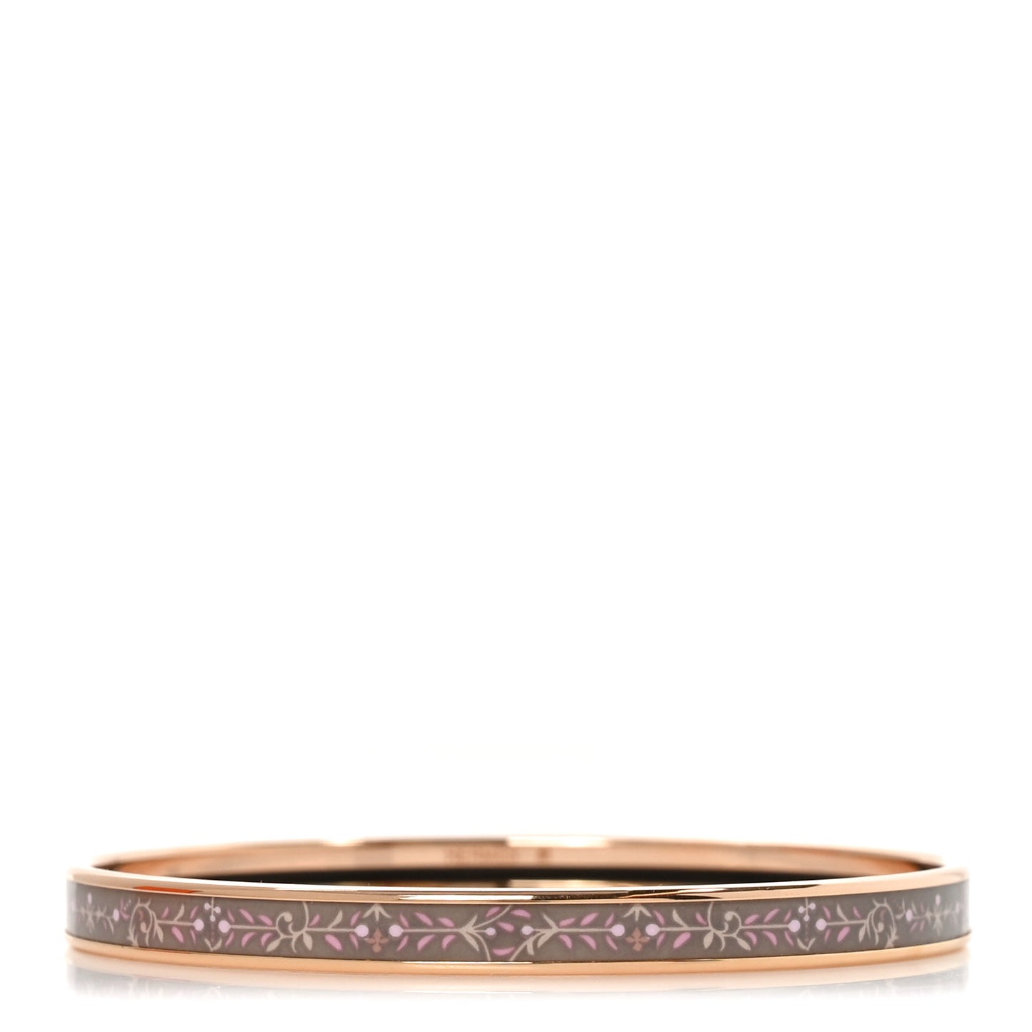 Enamel Printed Extra Narrow Etriers Bracelet 70 Aube