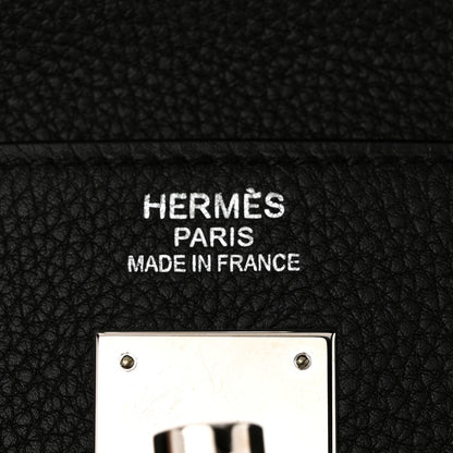 Hermes Togo Kelly Retourne 35 Black 6 of 11