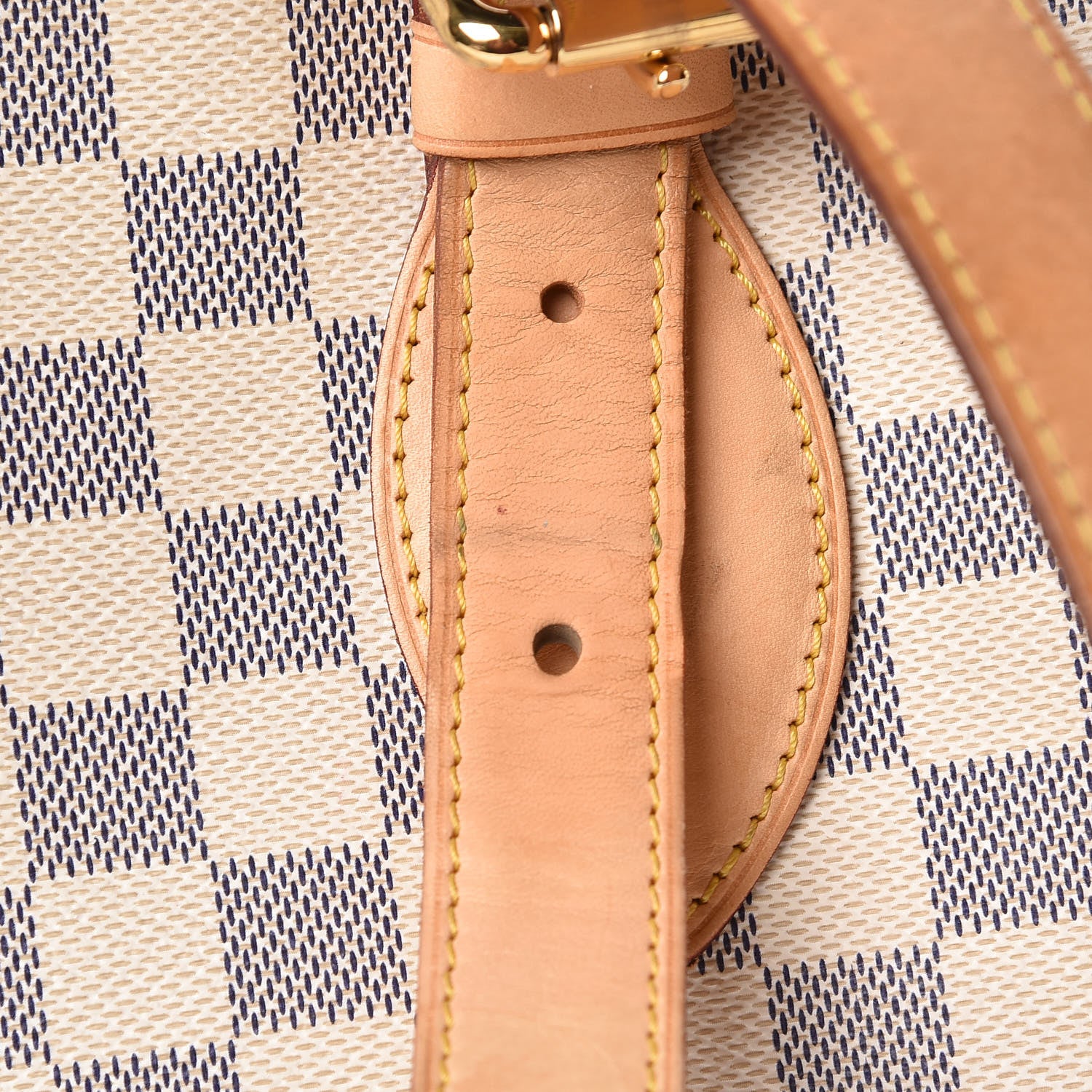 Louis Vuitton Damier Azur Hampstead MM 14 of 19
