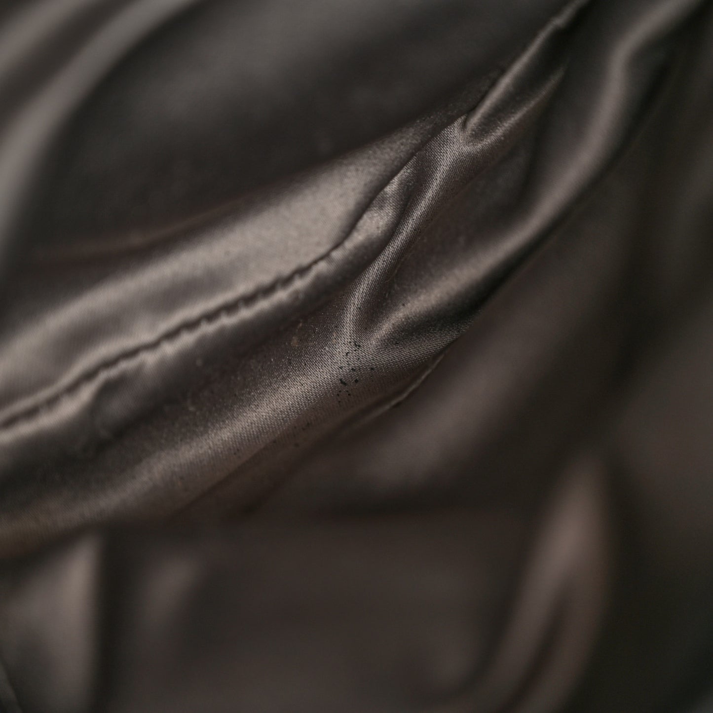 Coated Canvas Quilted Le Marais Flap Black