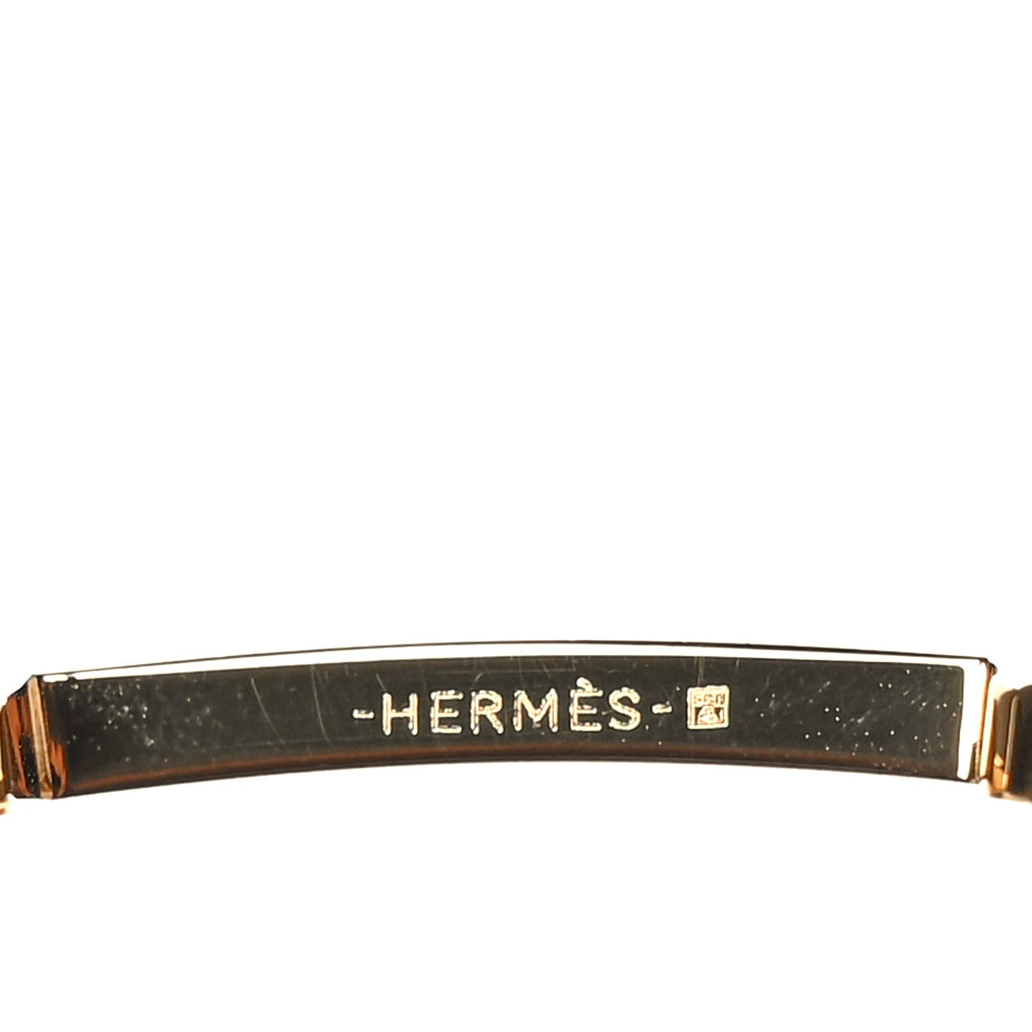 Swift Epsom 32mm Constance H Belt 75 Black Gold