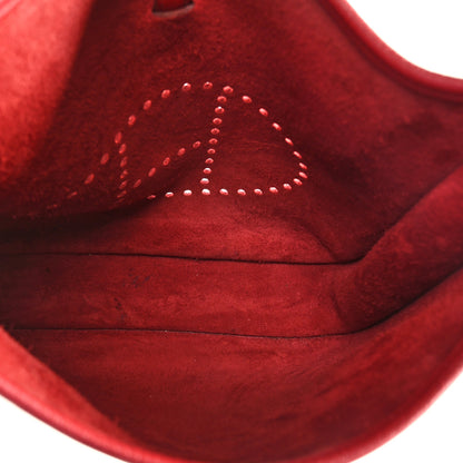 Hermes Taurillon Clemence Evelyne III PM Rubis 5 of 9