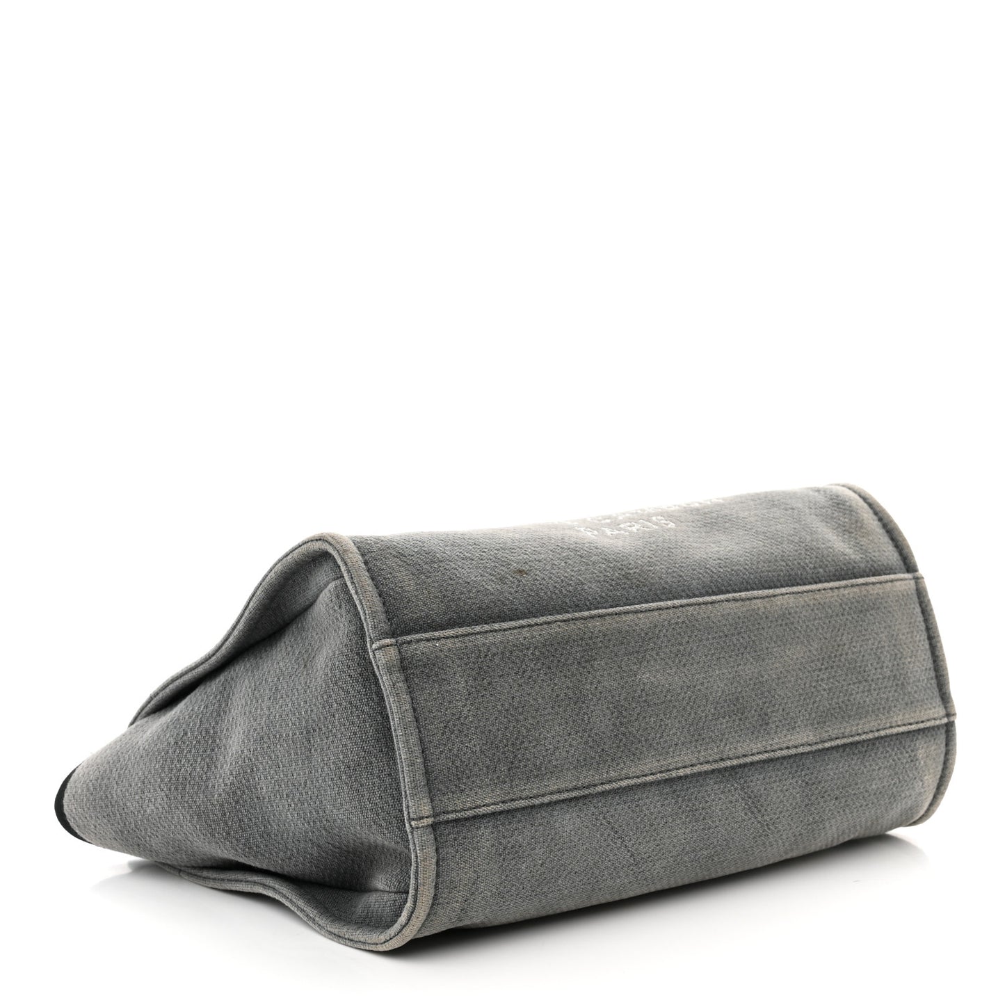 Canvas Small Deauville Tote Grey