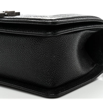 Chanel Caviar Quilted Small Boy Flap Black 9 of 9