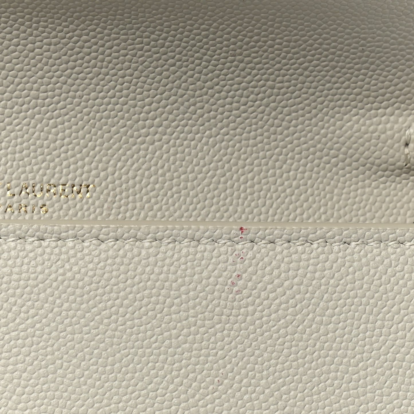 Grain De Poudre Monogram Uptown Chain Wallet Crema Soft