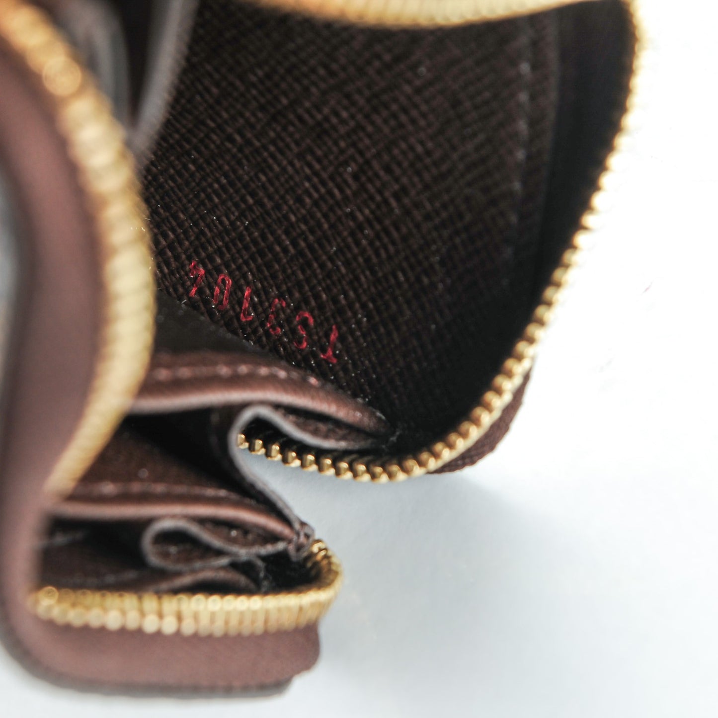 Damier Ebene Zippy Coin Purse