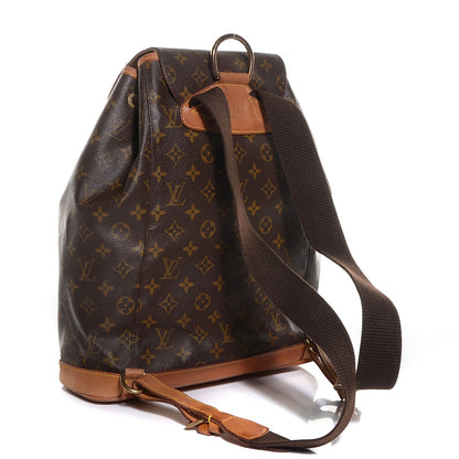 Louis Vuitton Monogram Montsouris GM Backpack 3 of 7