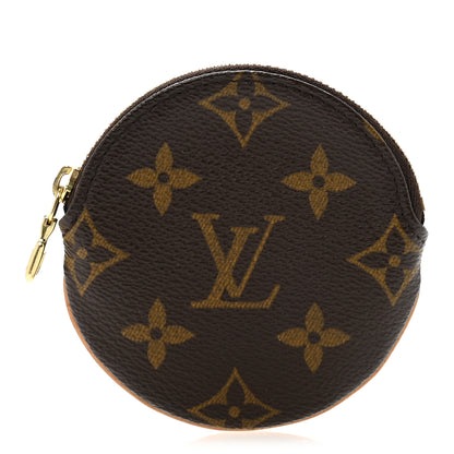 Louis Vuitton Monogram Round Coin Purse 1 of 9