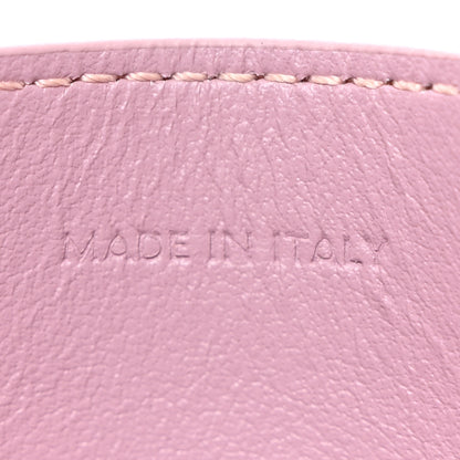 Celine Shiny Calfskin Triomphe Card Holder Petal 7 of 9