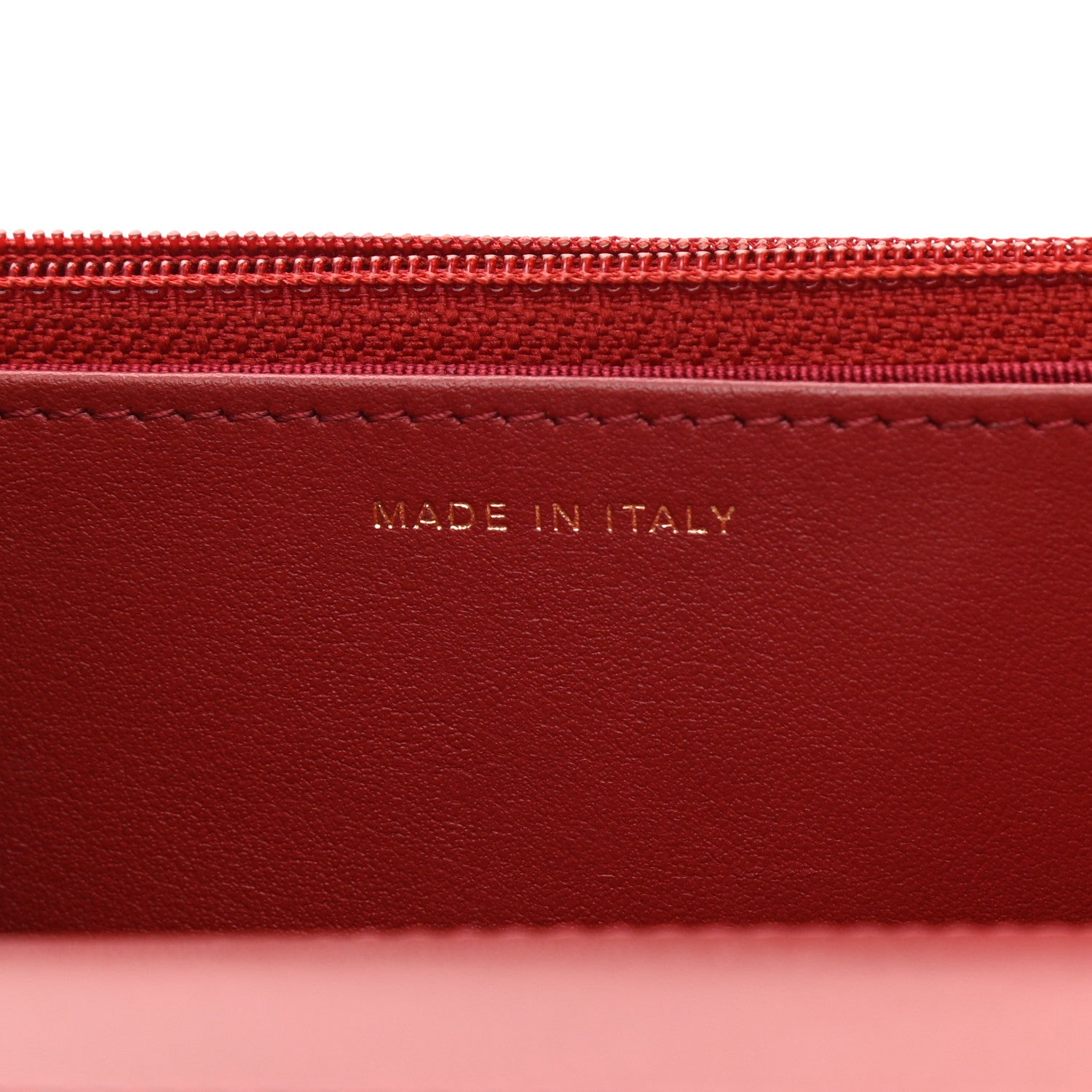 Chanel Aged Calfskin Quilted Reissue Wallet On Chain WOC Red 7 of 13