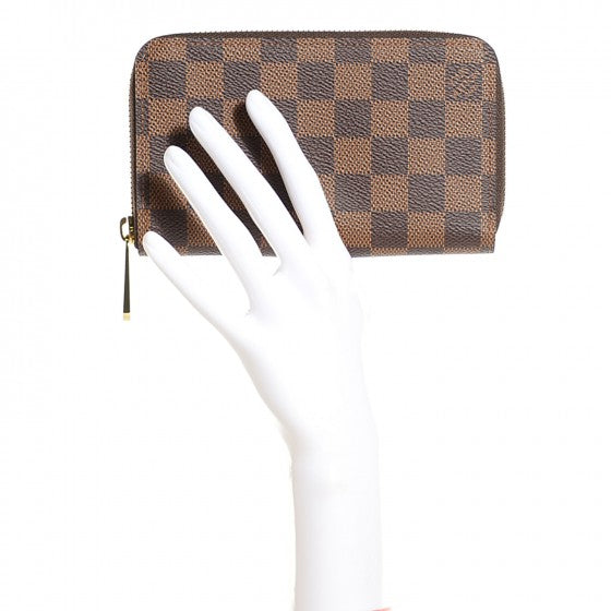 Damier Ebene Zippy Compact Wallet