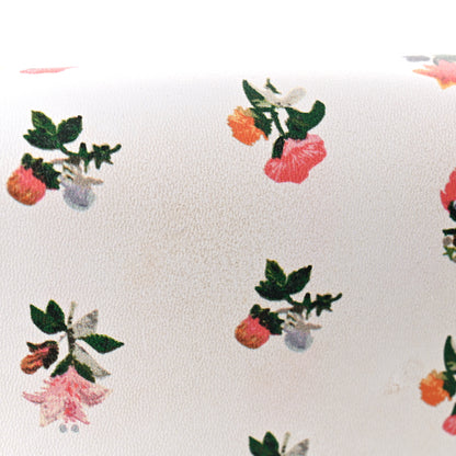 Saint Laurent Calfskin Prairie Flower Printed Small Classic Monogram Kate Satchel White 15 of 16