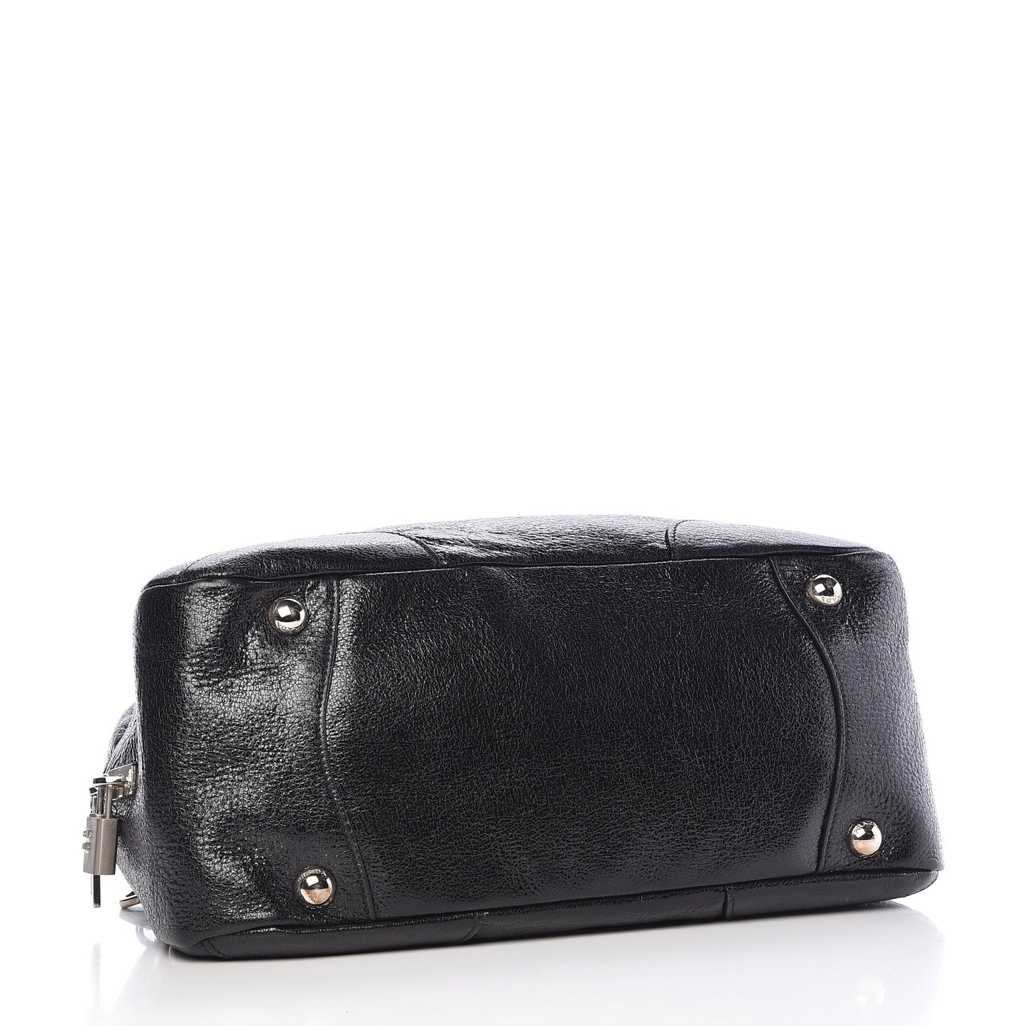 Cervo Lux Chain Shoulder Bag Black