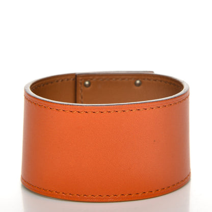Hermes Box Kelly Dog Bracelet Orange 3 of 5
