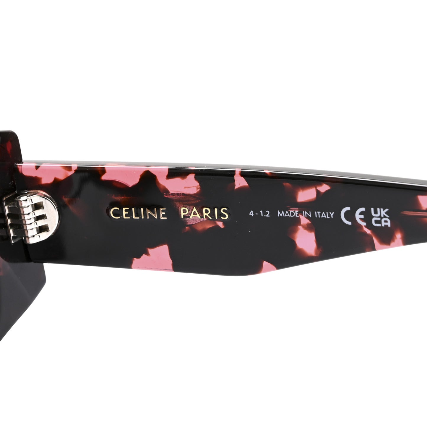 Acetate Triomphe Sunglasses CL40227U Pink Havana