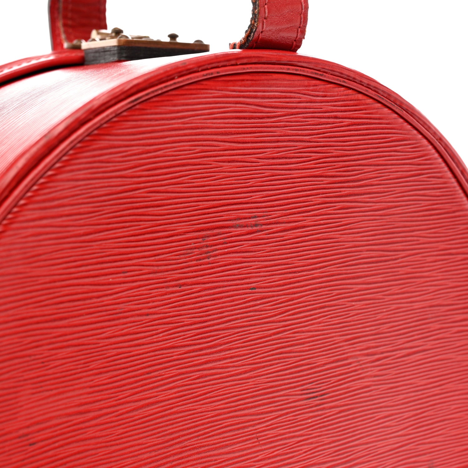 Louis Vuitton Epi Boite Chapeaux 30 Castillan Red 14 of 14